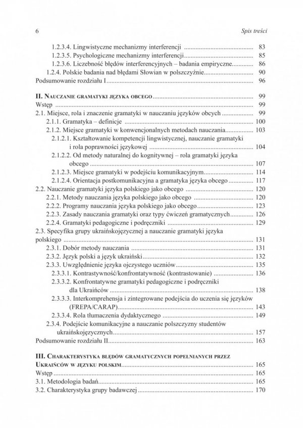 Błędy gramatyczne w polszczyźnie studentów ukraińskojęzycznych
