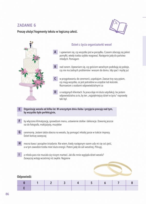 Polski do czytania - przykładowa strona