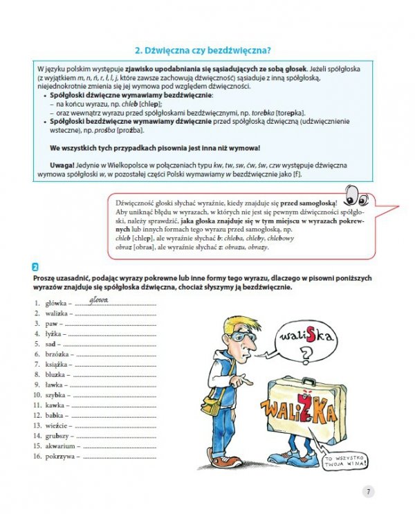 Ortografia polska w ćwiczeniach dla obcokrajowców