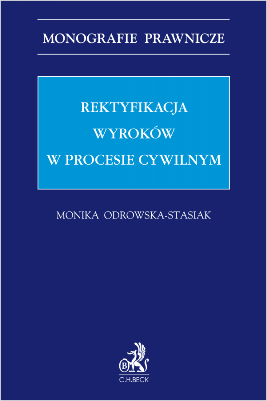 Rektyfikacja wyroków w procesie cywilnym