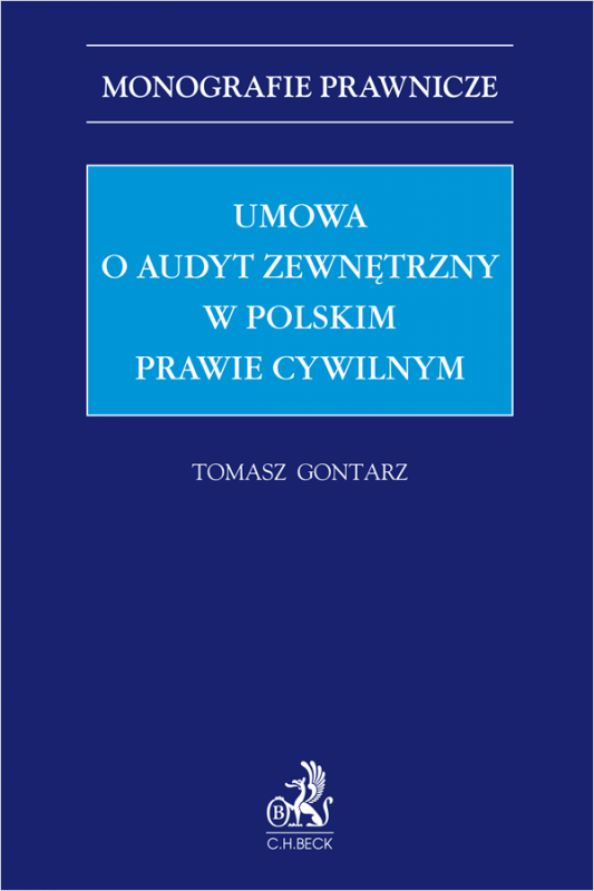 Umowa o audyt zewnętrzny w polskim prawie cywilnym