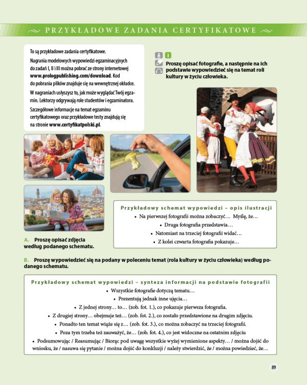 Mówię po polsku. Ćwiczenia dla obcokrajowców. Poziom B1 i B2