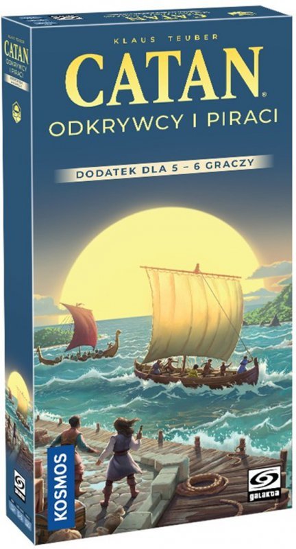 Catan. Odkrywcy i Piraci. Dodatek 5-6 graczy