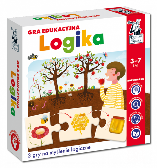 Kapitan Nauka. Gra edukacyjna. Logika