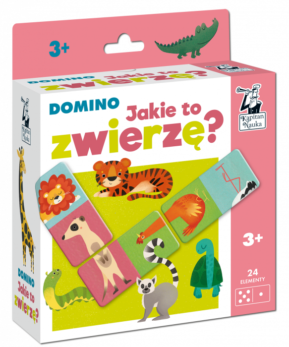Kapitan Nauka. Domino. Jakie to zwierzę? 3+