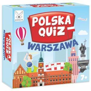 Polska Quiz Warszawa 7+. Wydawnictwo Kangur