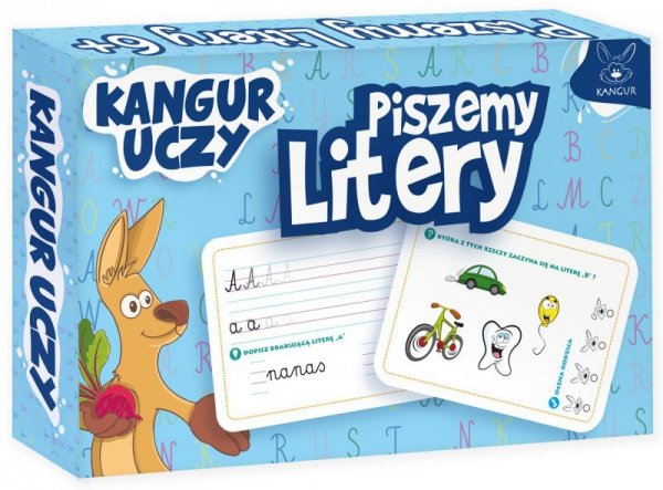 Kangur Uczy. Piszemy Litery