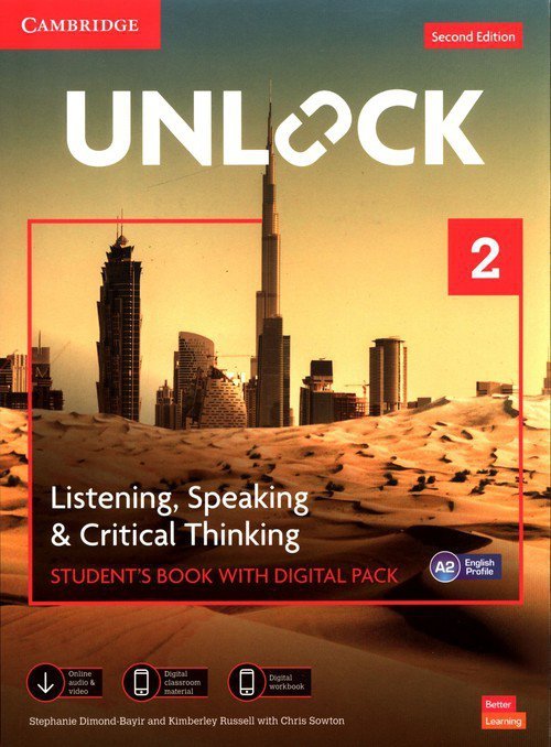 Unlock. Second Edition 2. Listening, Speaking and Critical Thinking. Student's Book with Digital Pac