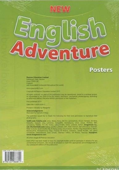 New English Adventure PL 2 Posters
