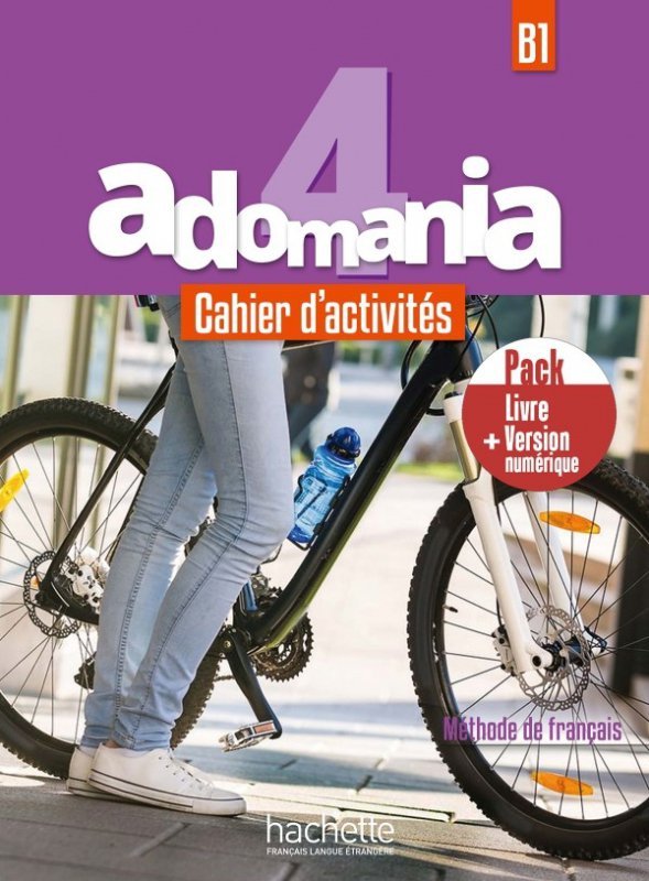 Adomania 4 zeszyt ćwiczeń + audio + Parcours digital + e-ćwiczenia /PACK/