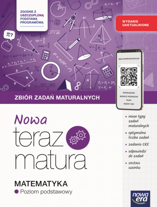 Nowa Teraz matura 2026. Matematyka. Zbiór zadań. Zakres podstawowy. 2025/2026