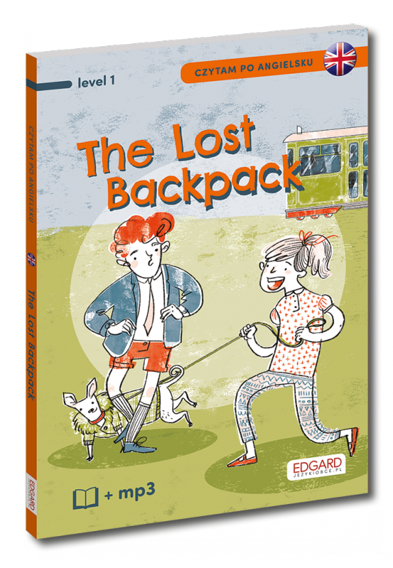 EDGARD. Angielski. Czytam po angielsku. The Lost Backpack. Level 1 + MP3