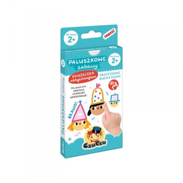 CzuCzu. Paluszkowe zabawy. Książeczka aktywizująca 2+