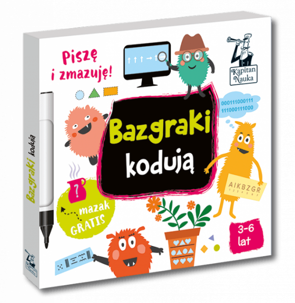 Kapitan Nauka. Bazgraki kodują 3-6 lat wyd. 2022
