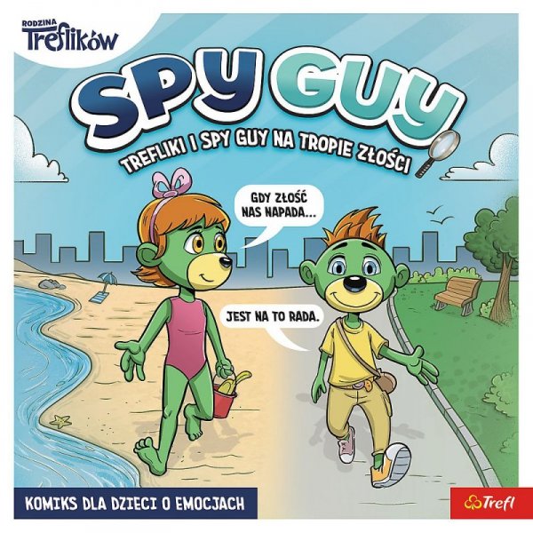 Na tropie złości. Spy Guy komiks