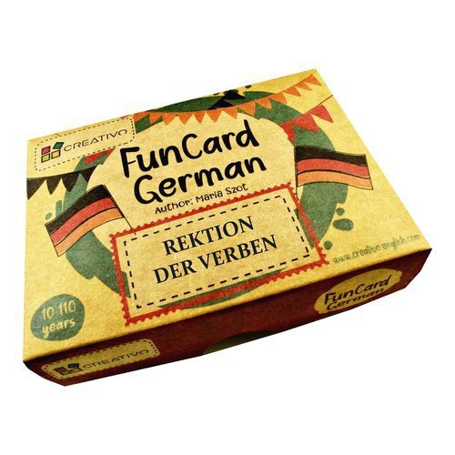 Karty językowe Niemiecki Fun Card German Rektion D