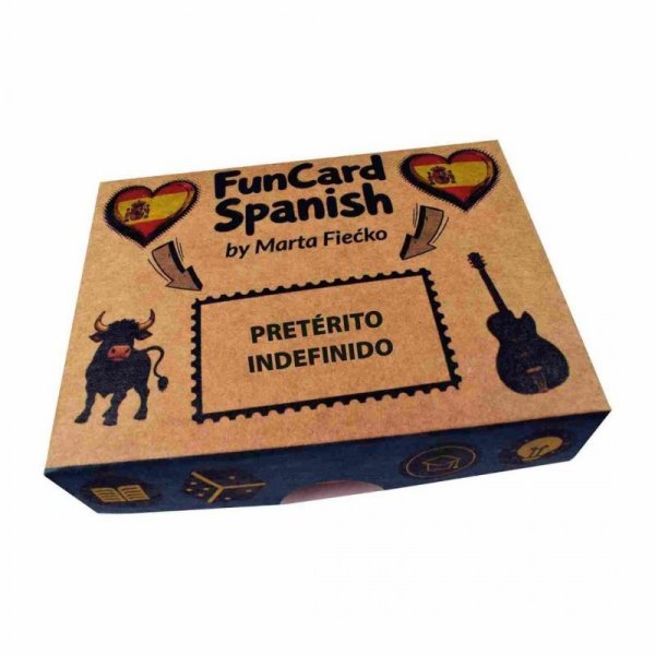 Fun Card Spanish PRETÉRITO INDEFINIDO