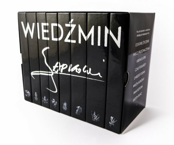 Pakiet Wiedźmin w kartonowym etui. Tom 1-8