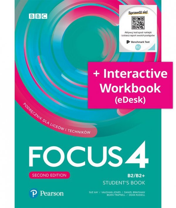 Focus Second Edition 4. Student’s Book + Benchmark + online access (Digital Version + Interactive Wo