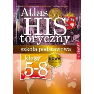 Atlas historyczny z mapami konturowymi. Pakiet. Szkoła podstawowa 5-8
