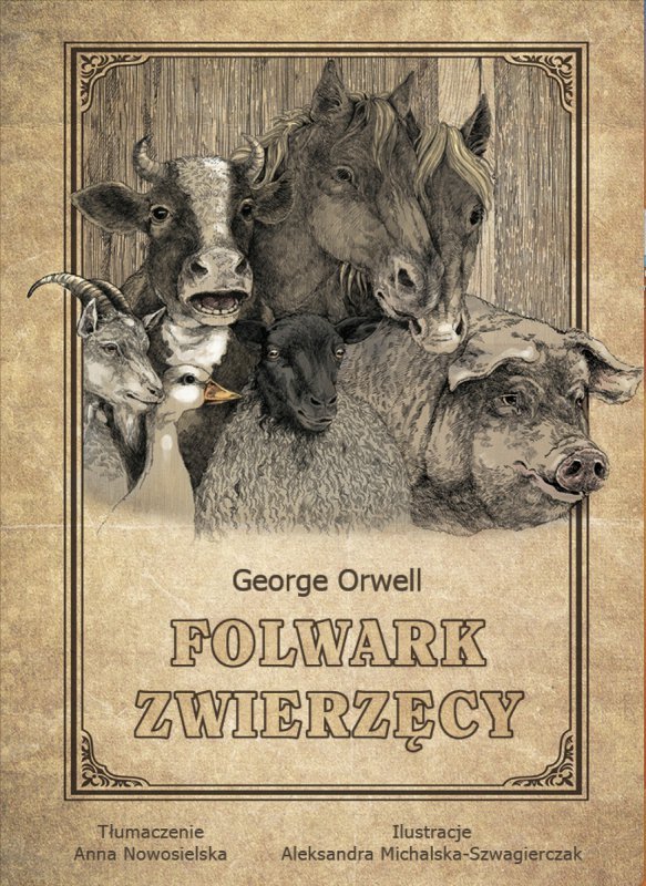Folwark zwierzęcy. Wydawnictwo Olesiejuk