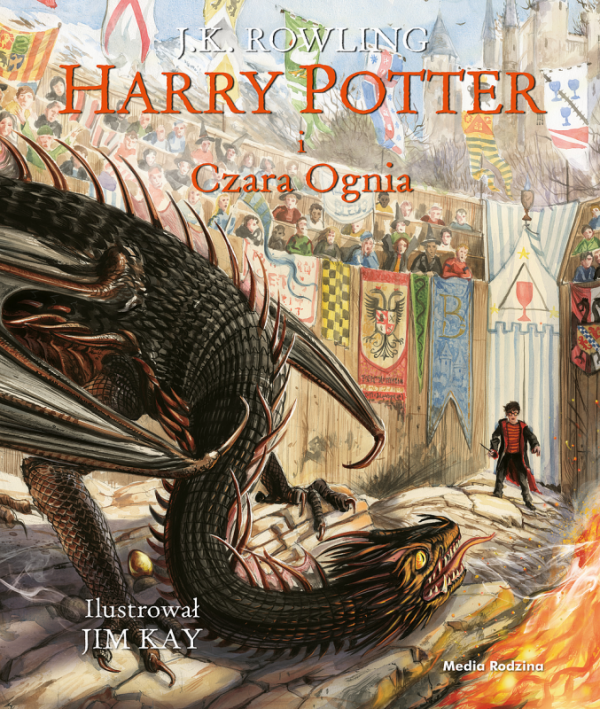 Harry Potter i Czara Ognia. Tom 4 (ilustrowany)