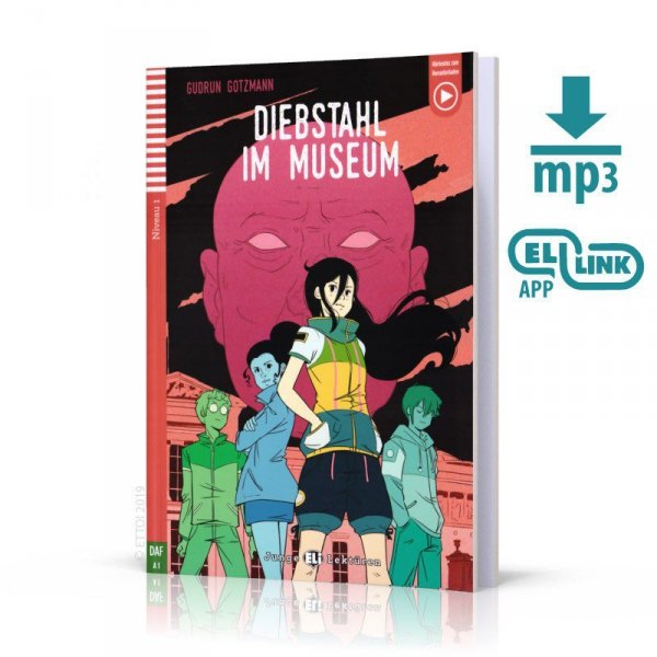 LN Diebstahl im Museum książka + audio online A1