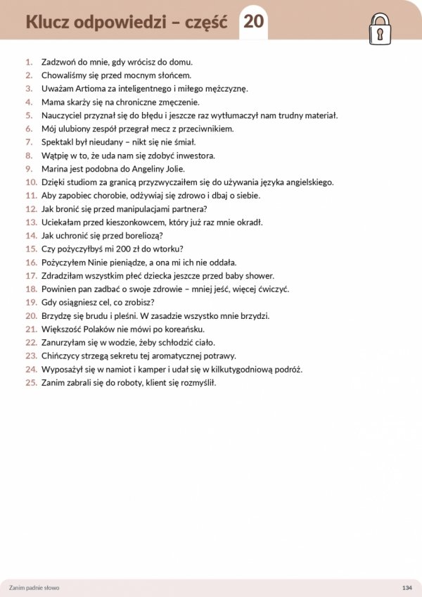 Zanim padnie słowo (EBOOK PDF)