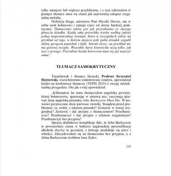 Alchemia zawodu tłumacza