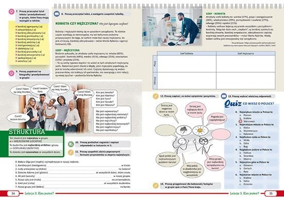 Polski jest COOL A2. Część I. Książka studenta z ćwiczeniami i nagraniami online. Wydanie 2024