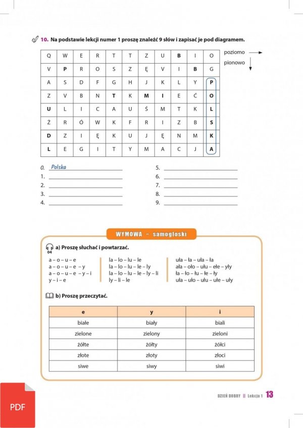 Po prostu polski. Podręcznik do nauki języka polskiego dla uchodźców z Ukrainy (EBOOK PDF)