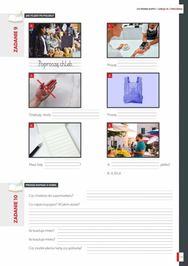 Witaj! Komunikacja w języku polskim dla obcokrajowców. Poziom A1. Podręcznik i zeszyt ćwiczeń z odpowiedziami