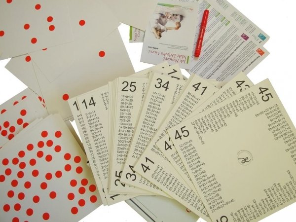 Matematyka 1. Nauka ilości metodą Domana. Kropki