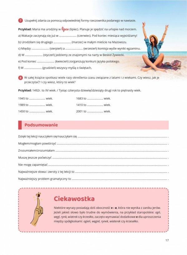 Połącz kropki z czasem. Gramatyka polska dla obcokrajowców z elementami historii języka. Poziom B1