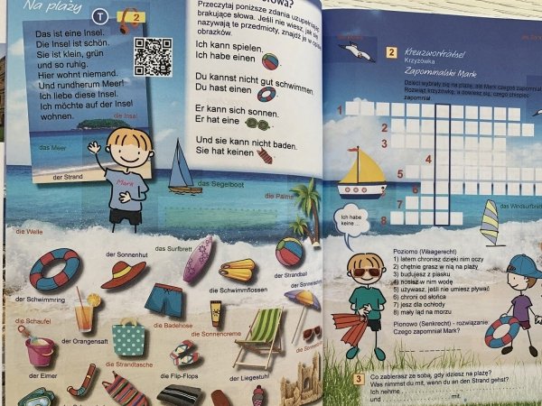 Kreatywny niemiecki dla dzieci. Wortspiele. Zabawa słówkami 