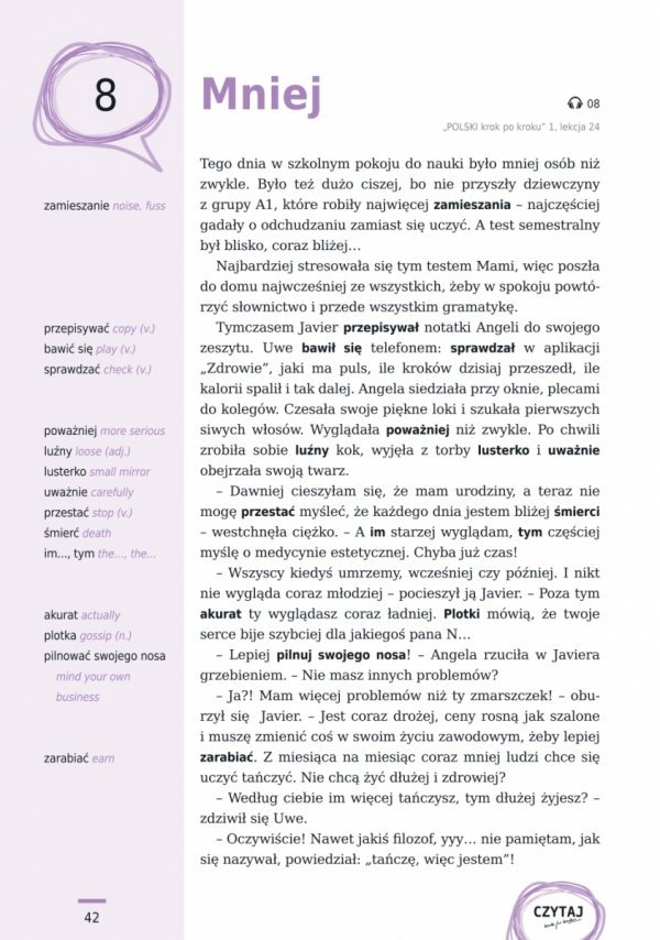 Czytaj krok po kroku tom 5. Proste historie z nagraniami dla poziomu A2