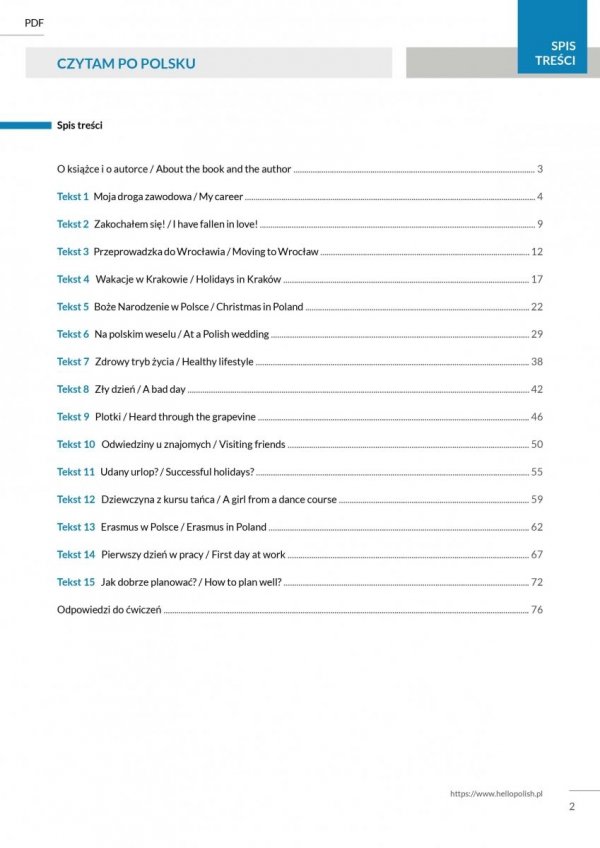 Czytam po polsku. Poziom B1 (E-BOOK PDF)