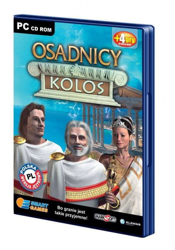 Osadnicy. Kolos. Smart games. PC CD-ROM + 4 gry w wersji demo