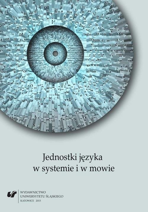 Jednostki języka w systemie i w mowie (EBOOK PDF)