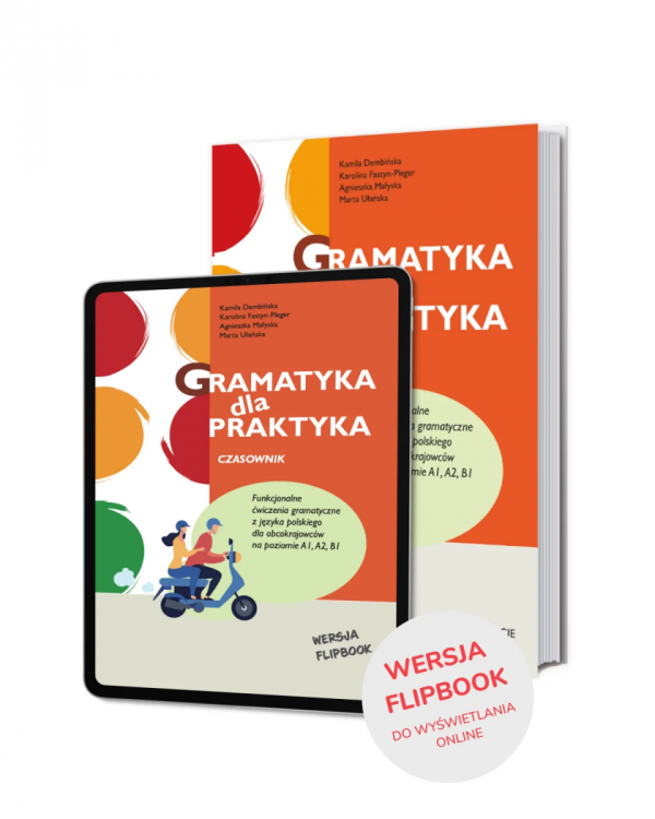 Zestaw Gramatyka dla praktyka 2. Czasownik. Wersja papierowa + flipbook