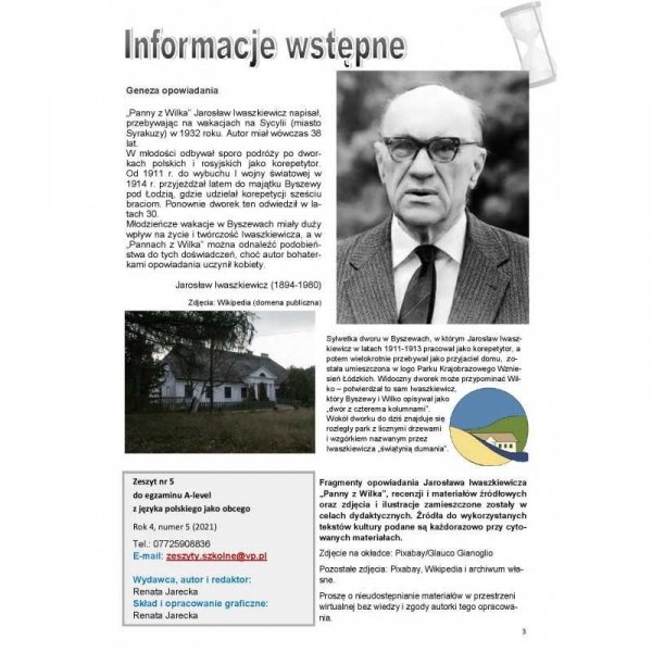 Zeszyty szkolne 5. Materiały pomocnicze do egzaminu maturalnego z języka polskiego jako obcego. Egzamin A-level