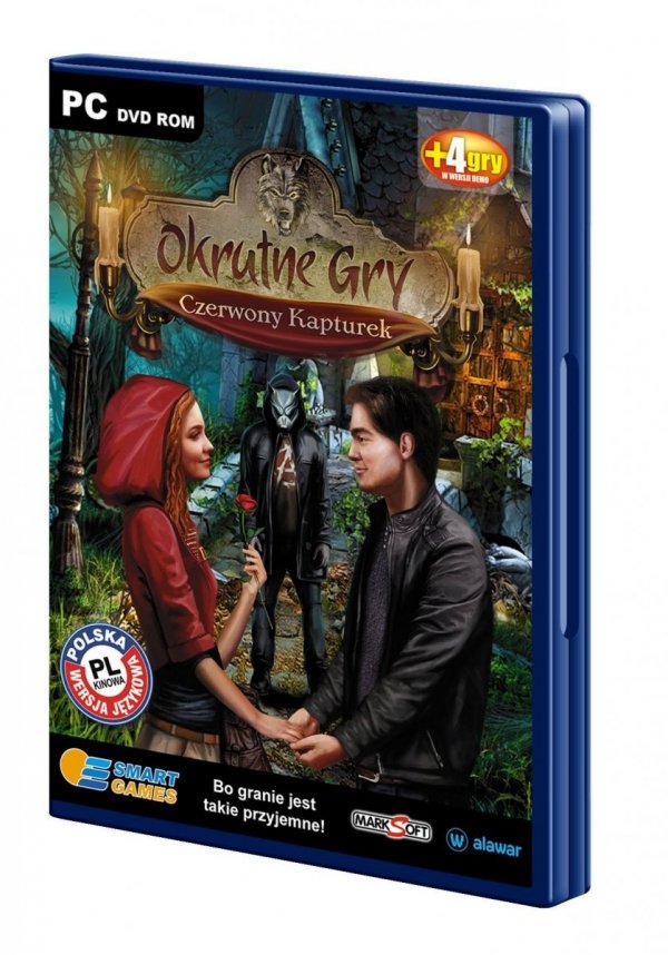 Okrutne gry. Czerwony kapturek. Smart games. PC DVD-ROM + 4 gry w wersji demo