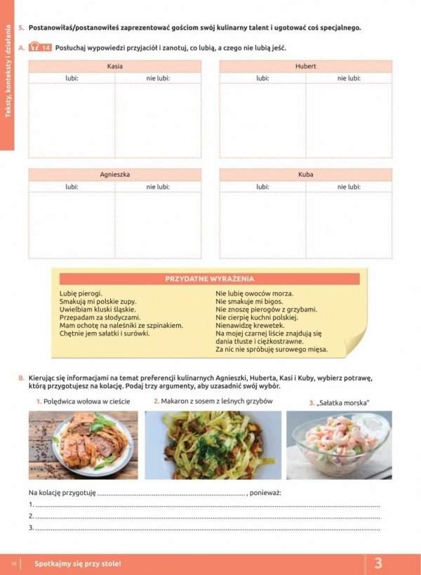 RAZEM po polsku. Poziom B1 - przykładowa jednostka lekcyjna