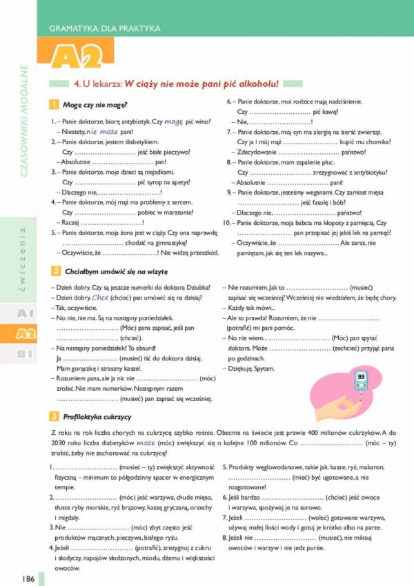 Zestaw Gramatyka dla praktyka 2. Czasownik. Wersja papierowa + flipbook
