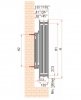 Grzejnik stalowy panelowy Diamond C22 900x600