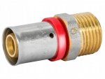 Złączka pex zaciskana 16x1/2 GZ