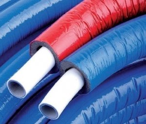 Rura pex Wavin 16x2,0 w otulinie niebieskiej 200MB
