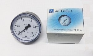 AFRISO manometr axialny 2,5 BAR