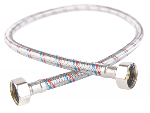 Ferro wąż w oplocie 1/2 L50cm nakrętno-nakrętny