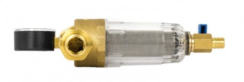 Filtr do wody mechaniczny samoczyszczący z manometrem i płukaniem 1 cal 